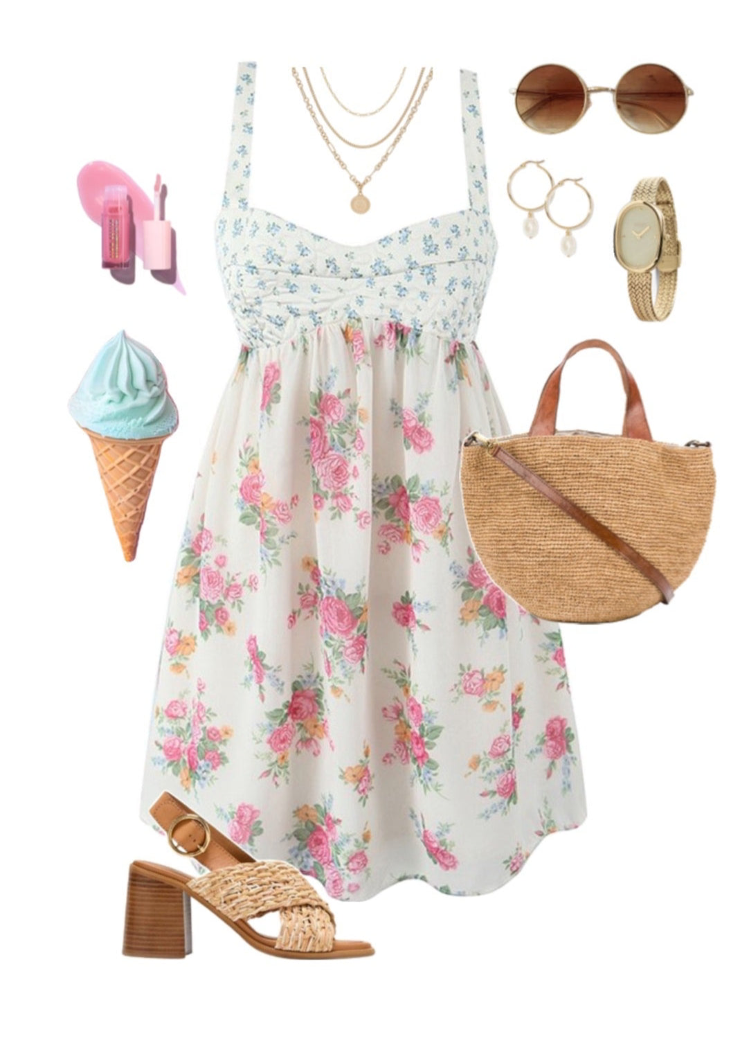 The Evelyn Rose Floral Dress