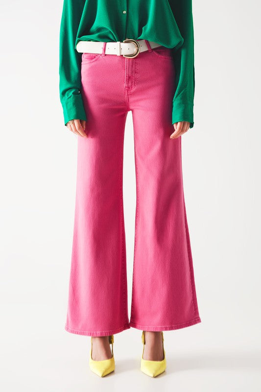 In Motion Wide Leg Denim