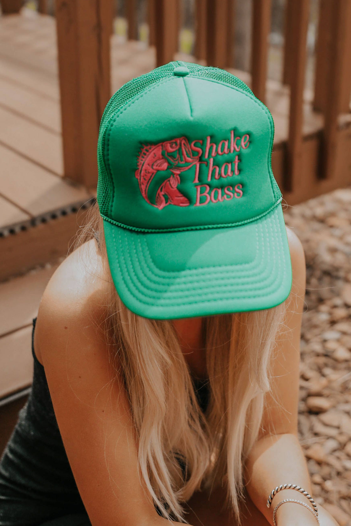 Shake That Bass Trucker Hat