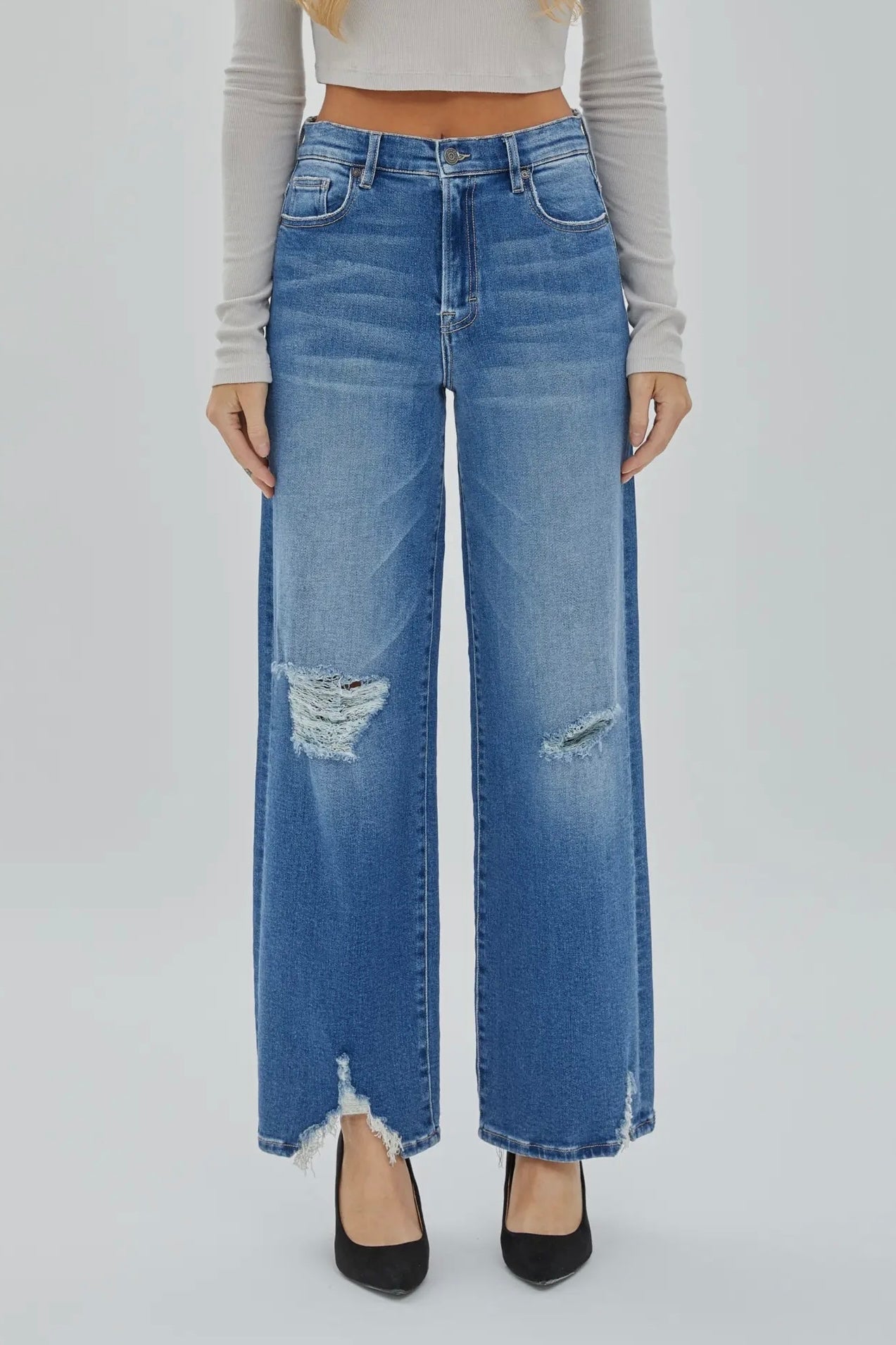 HIDDEN Logan High Waist Dad Jean