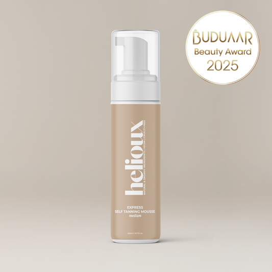 HELIOUX BEAUTY - Self Tanner Mousse 1-3 Hour Express | Medium