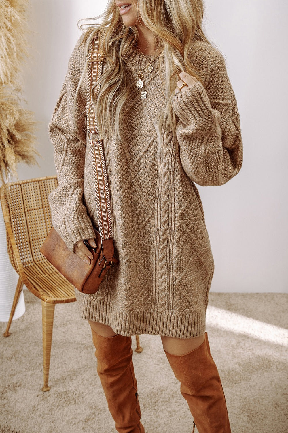 The Cabin Crush Sweater Dress