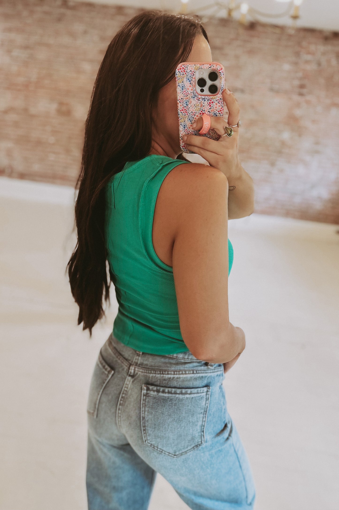 Inside-Out Casual Ribbed Tank