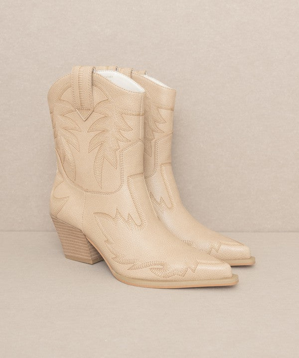 Nantes Classic Stitched Cowboy Boots