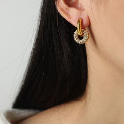 Birdie & Fern 2-in-1 Double-Hoop Earrings