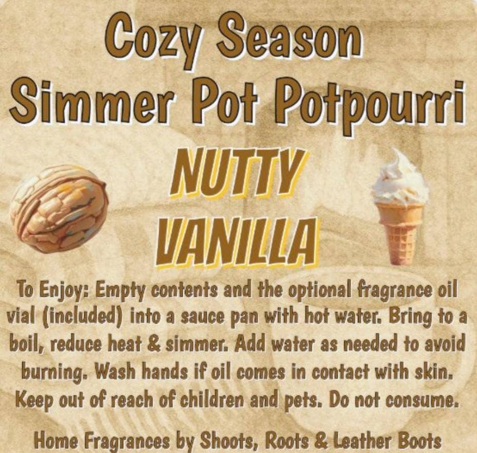 Nutty Vanilla Simmer Pot