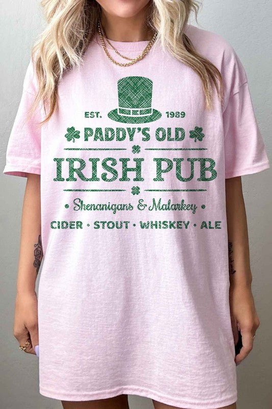 Paddy's Old Pub Oversized Tee