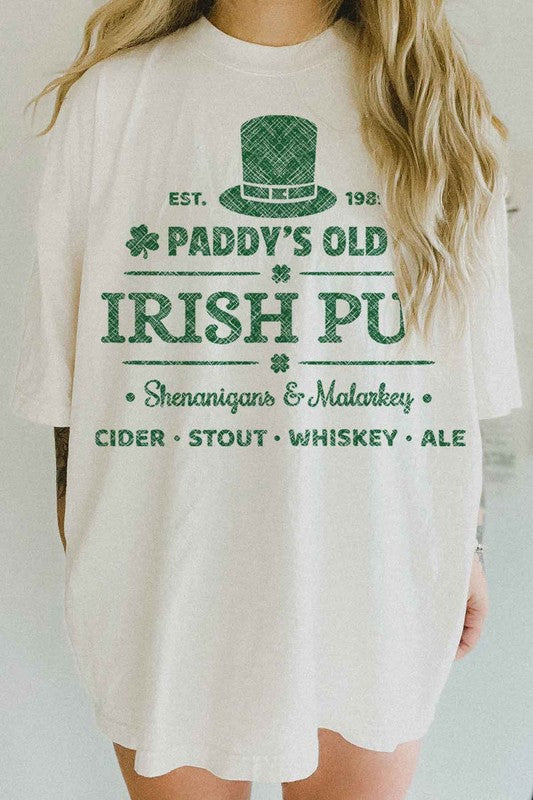 Paddy's Old Pub Oversized Tee