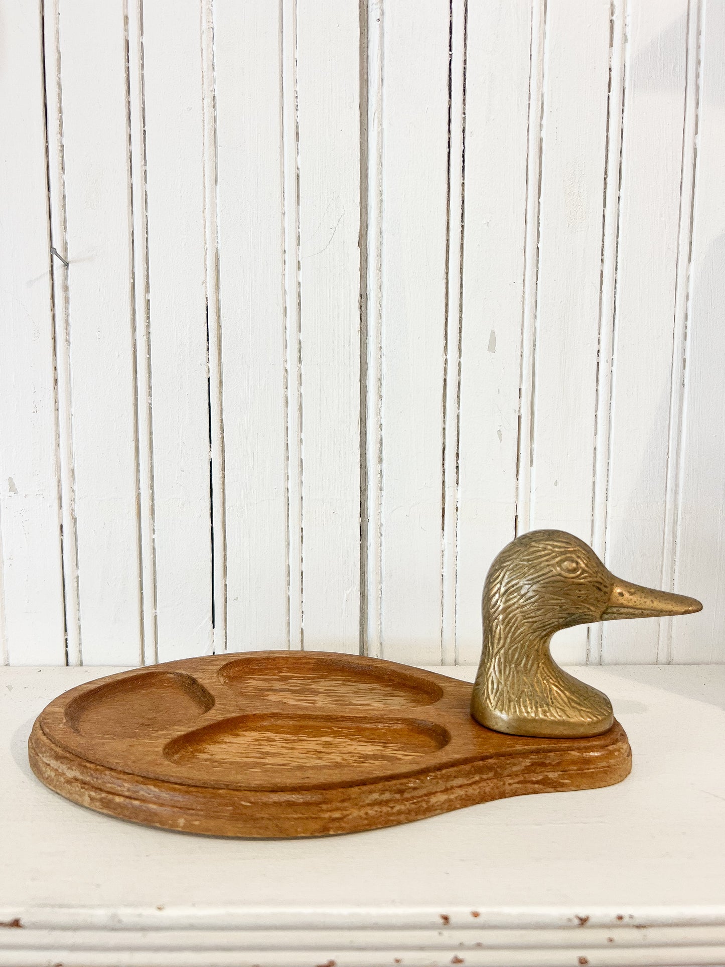 FOUND & Co. Brass Mallard Catchall