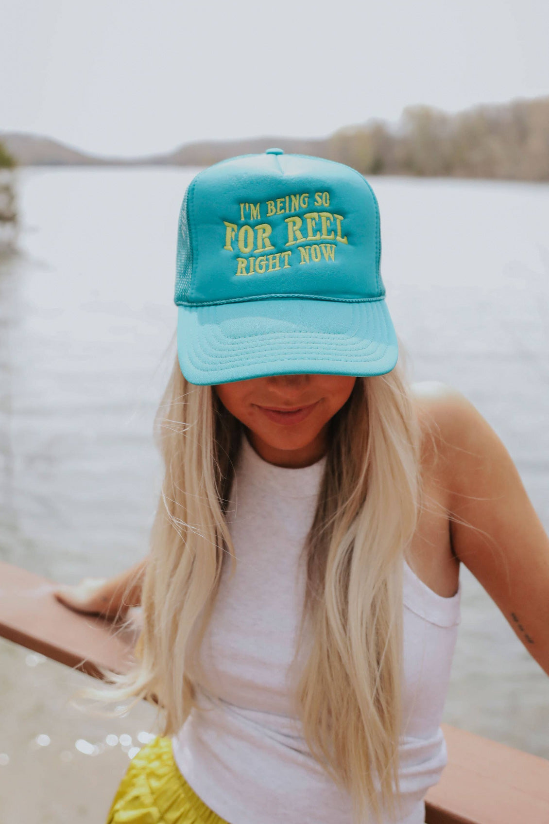 For Reel Trucker Hat