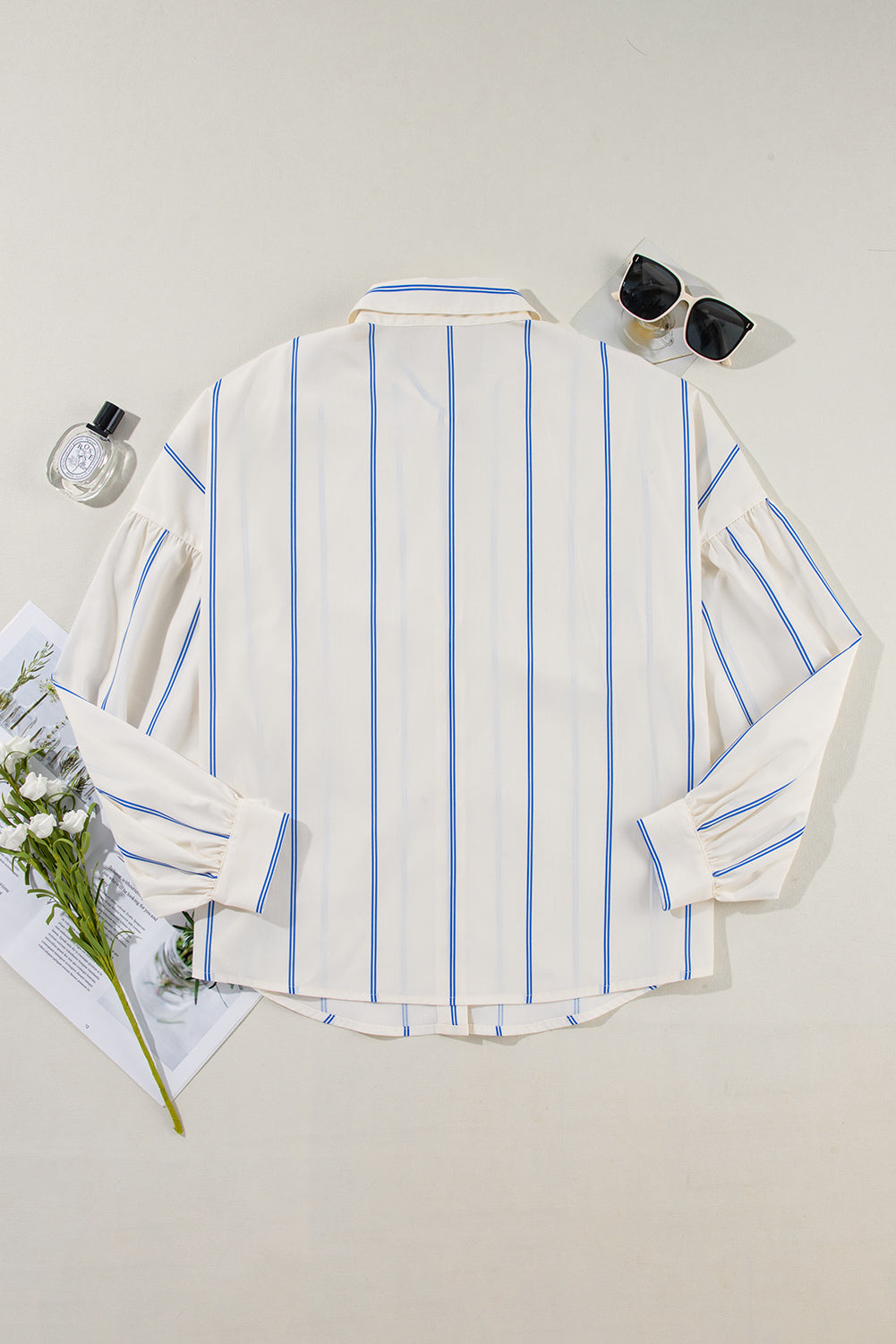 Brunch Club Striped Shirt