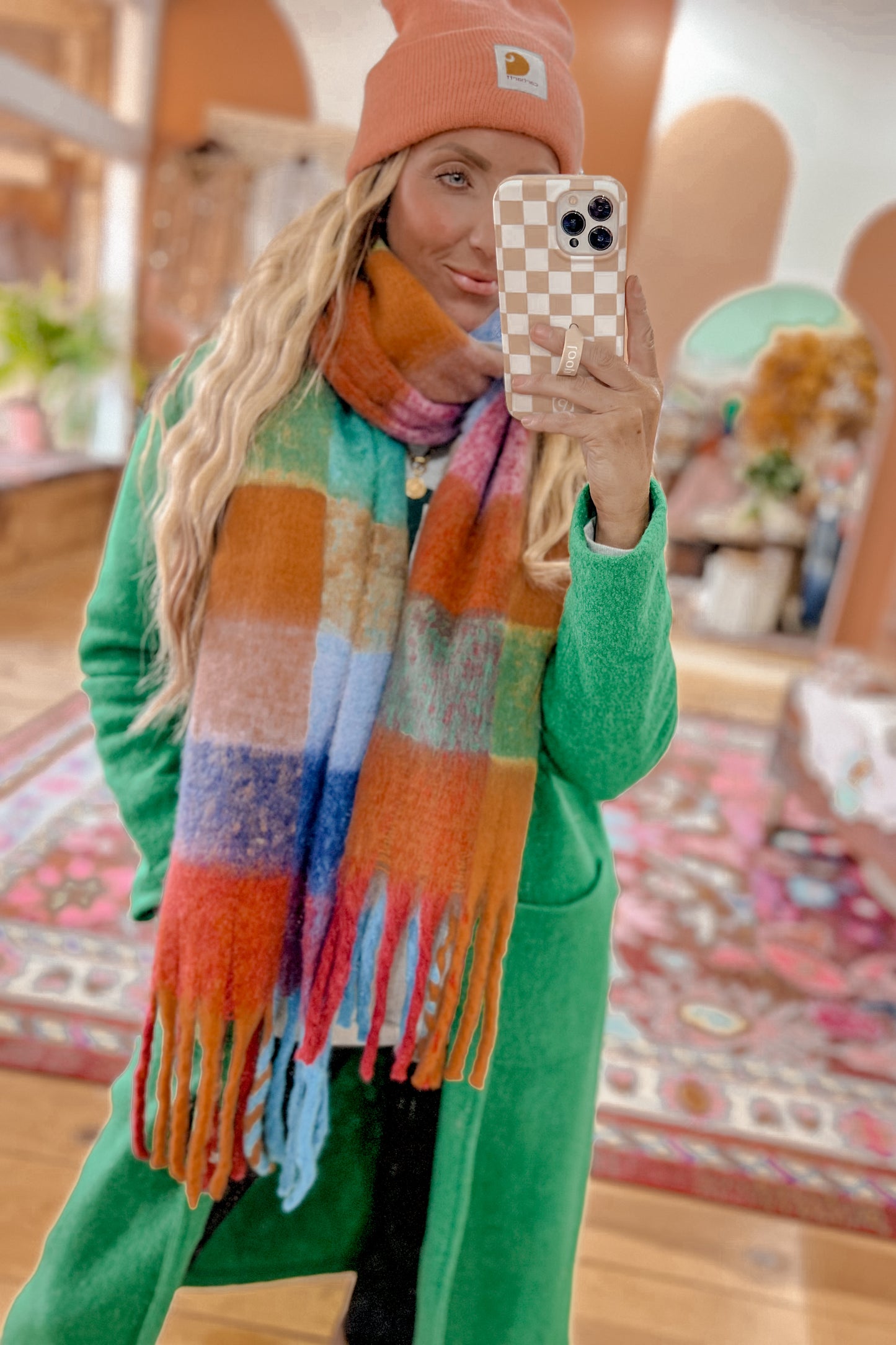 Cuddle Up Cozy Fringe Scarf