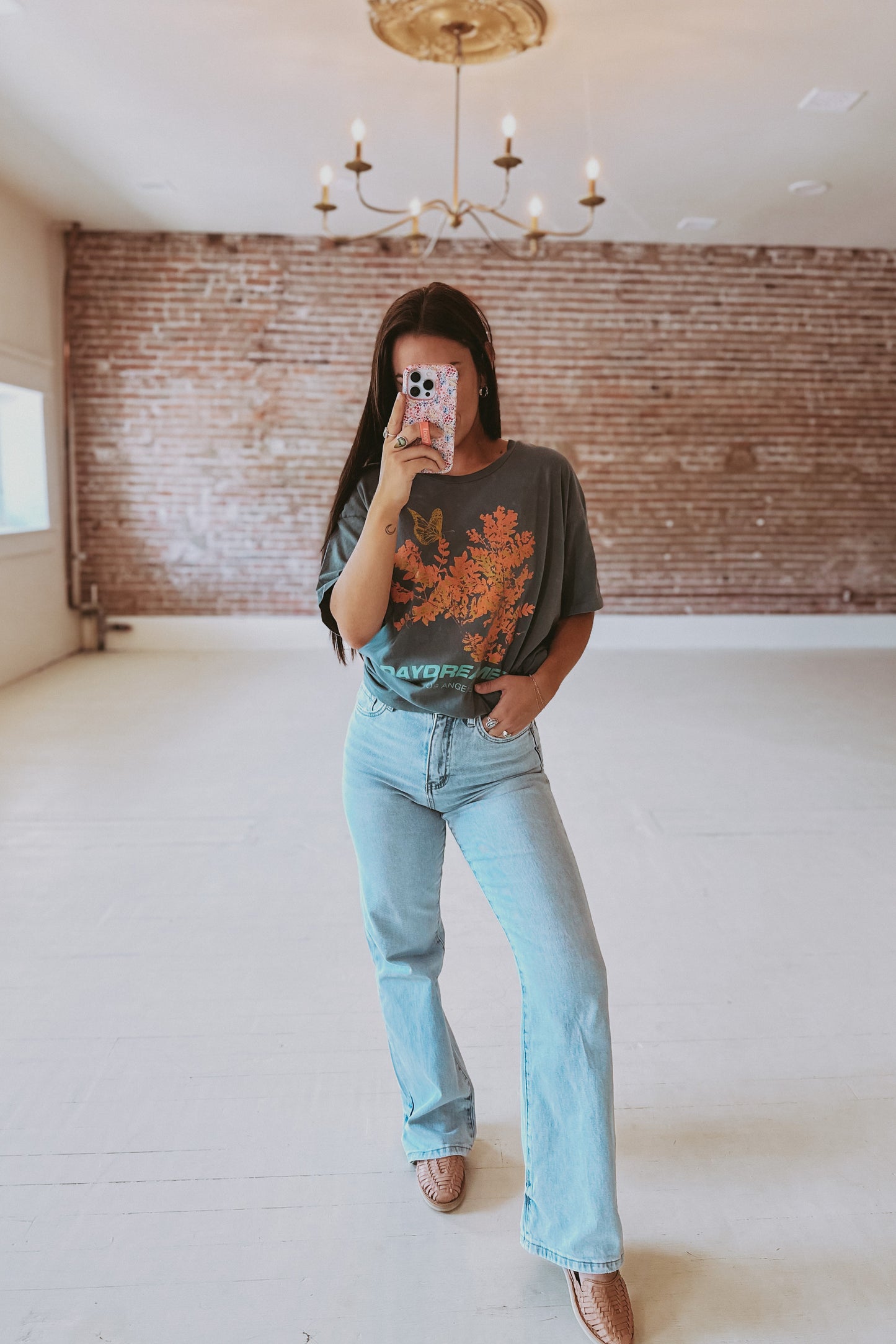 Daydreamer Fall Florals Graphic Tee