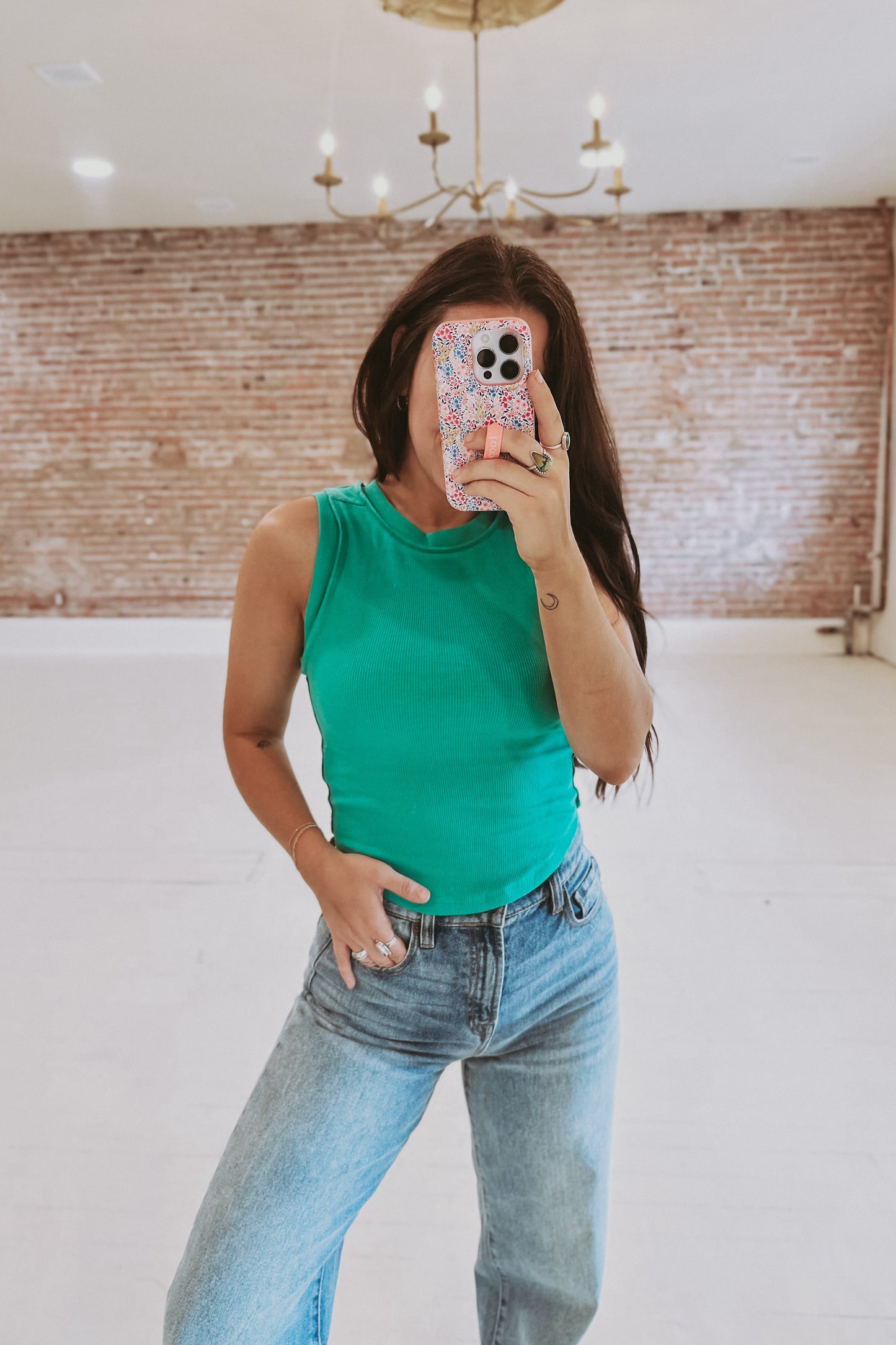 Inside-Out Casual Ribbed Tank