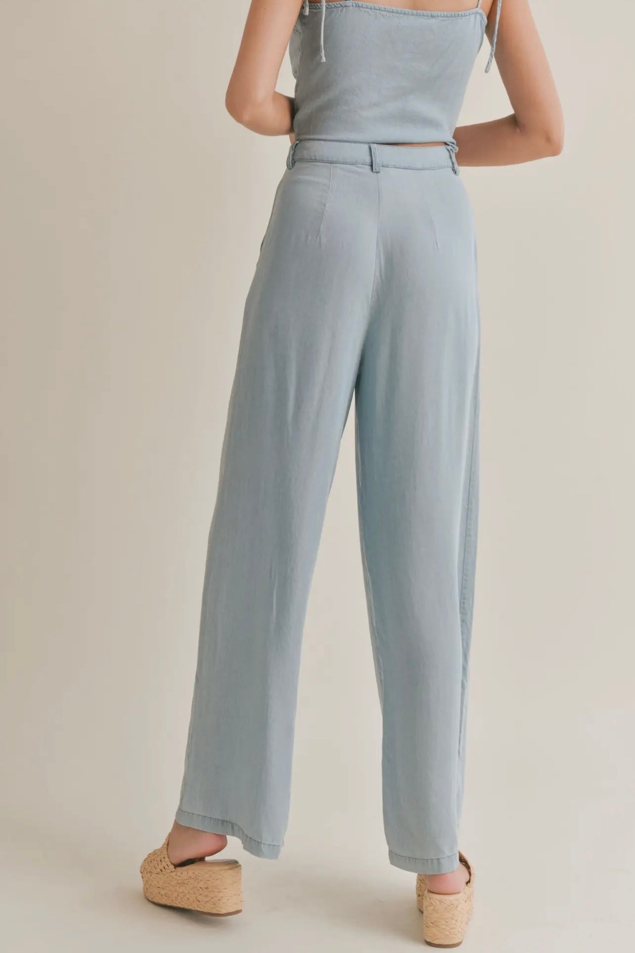 Easy Breezy Chambray Pants