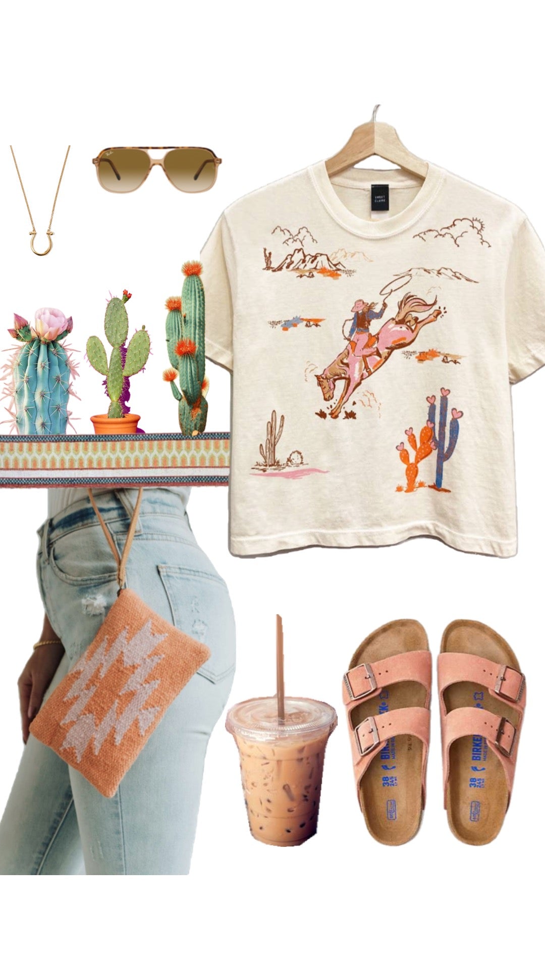 Bronco Babe Cropped Tee