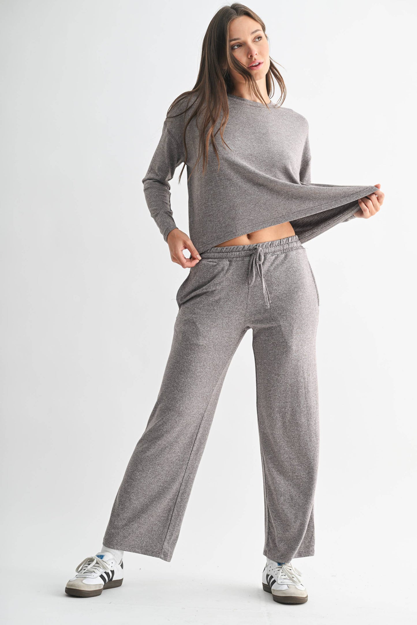 Cloud Kissed Wide Leg Lounge Pant