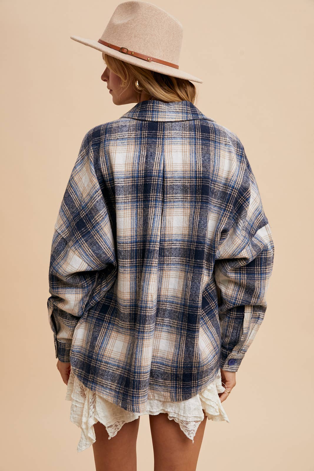 Prairie Skies Plaid Shacket