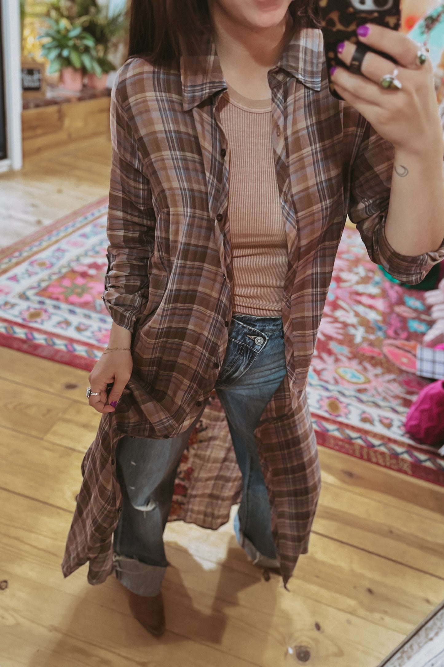 Best of Both Worlds Duster Dress