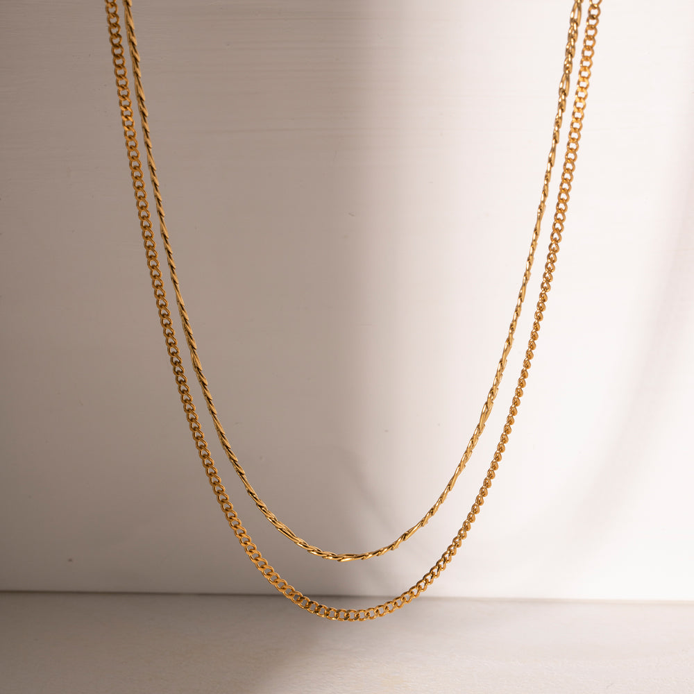 Golden Hour Layered Necklace