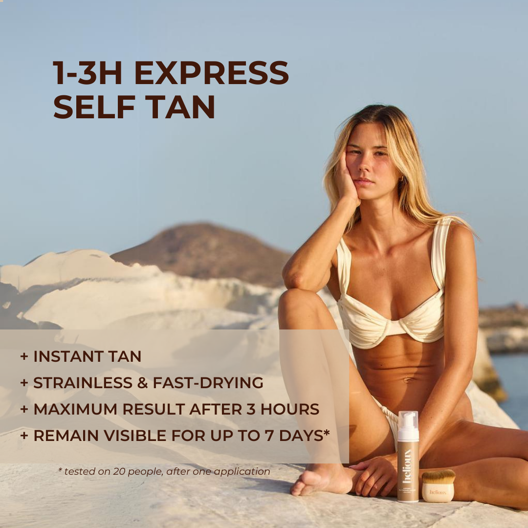 HELIOUX BEAUTY - Self Tanner Mousse 1-3 Hour Express | Medium