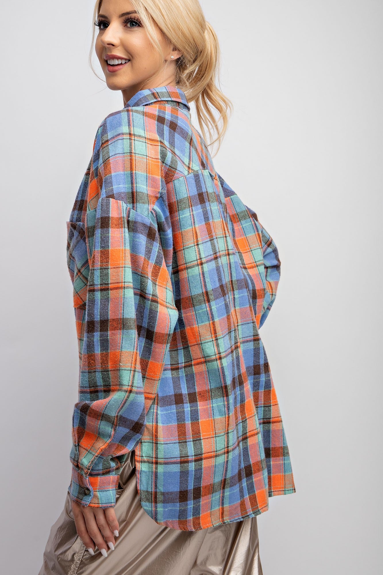 Washed and Worn Favorite Plaid Shirt