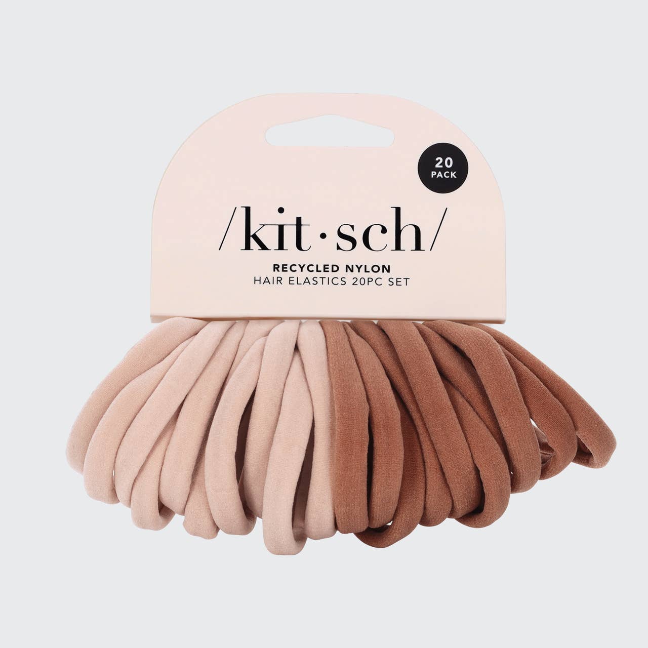KITSCH Eco-Friendly Nylon Elastics 20pc set