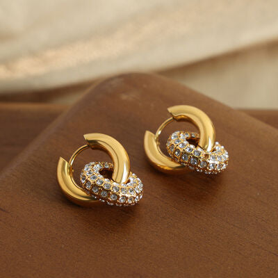 Birdie & Fern 2-in-1 Double-Hoop Earrings