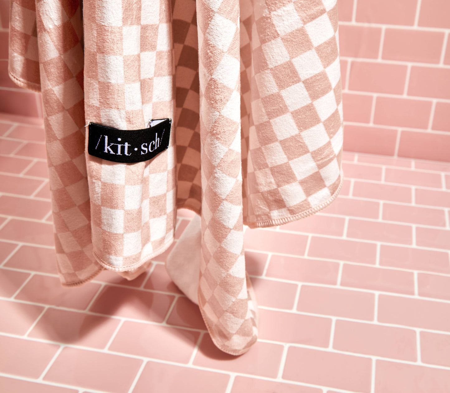KITSCH Extra Large Quick-Dry Hair Towel Wrap