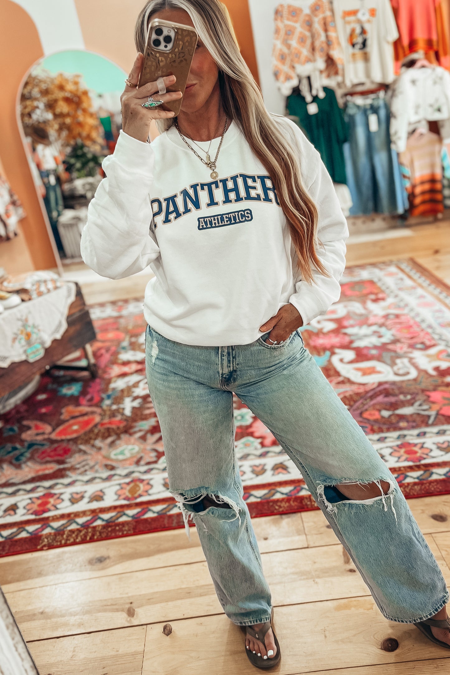 Hometown Panthers Crewneck