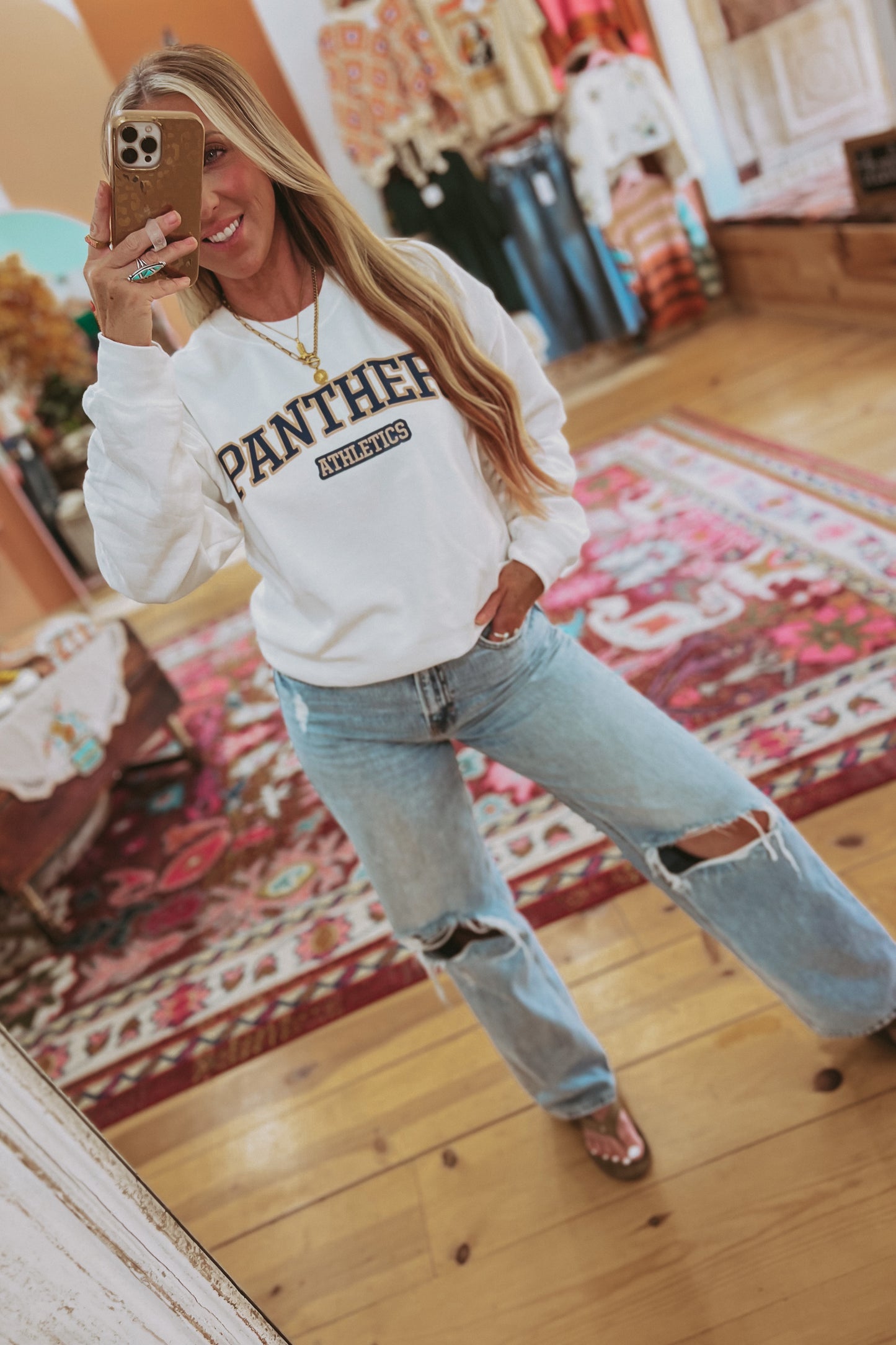 Hometown Panthers Crewneck