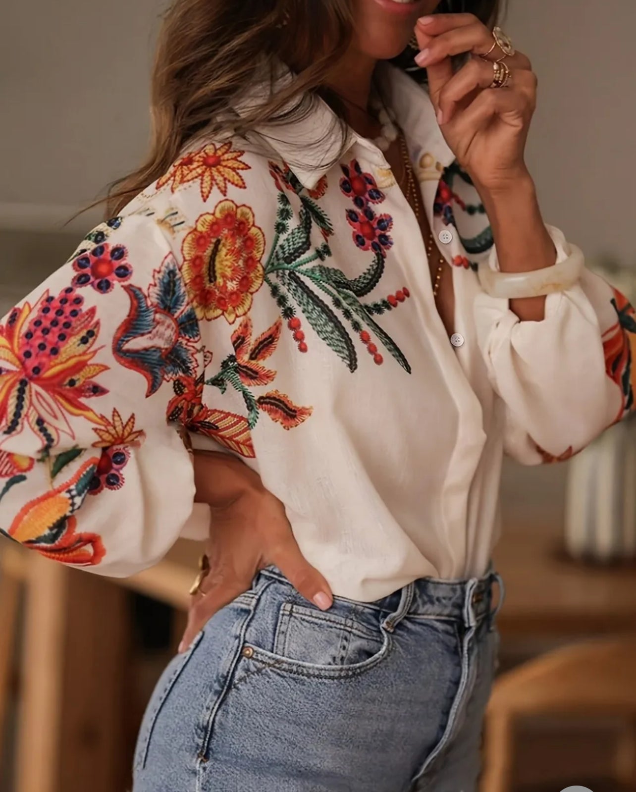Harvest Bloom Blouse