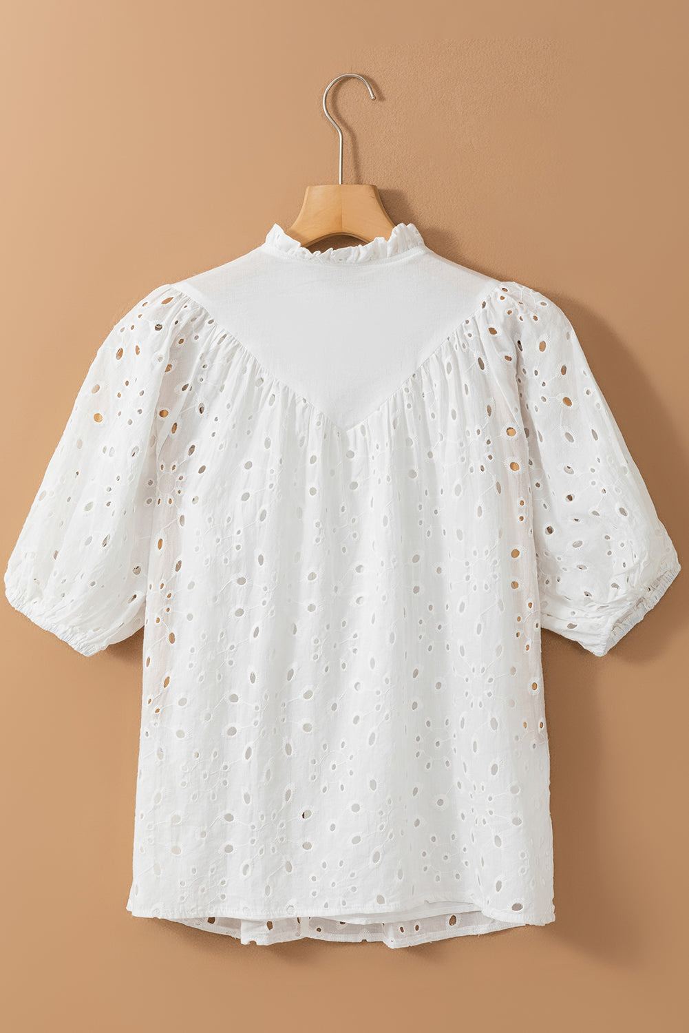 Juliet Eyelet Button Up Blouse