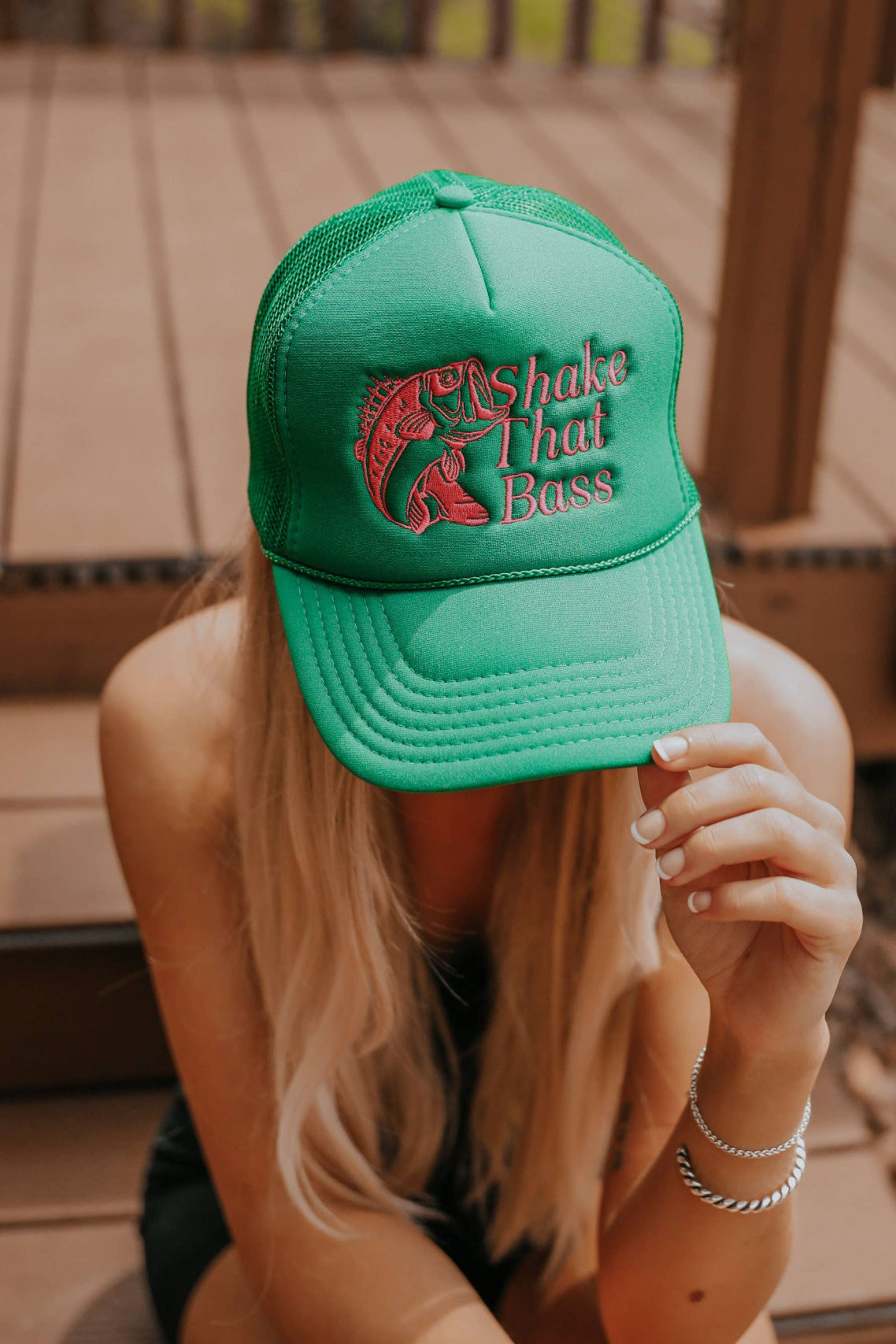 Shake That Bass Trucker Hat