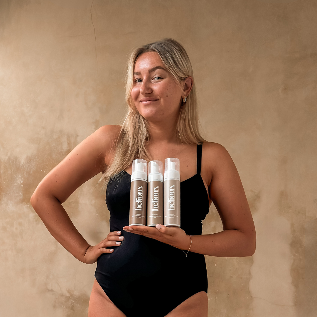 HELIOUX BEAUTY - Self Tanner Mousse 1-3 Hour Express | Dark