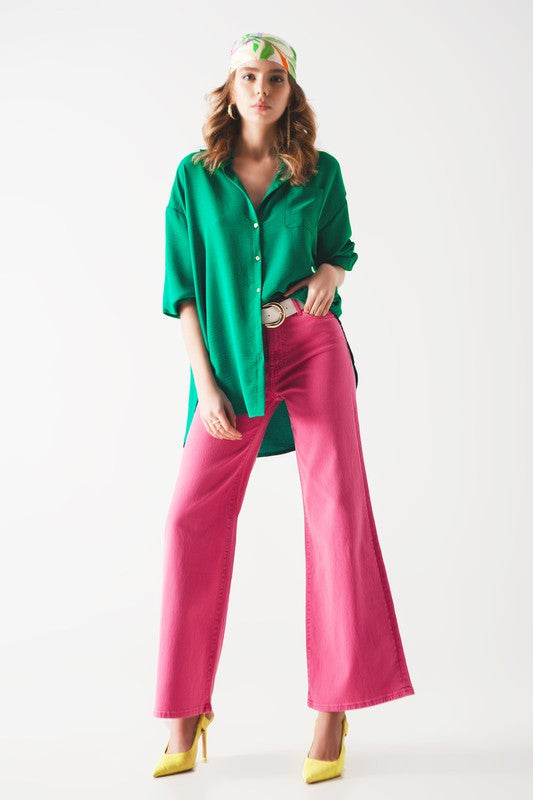 In Motion Wide Leg Denim