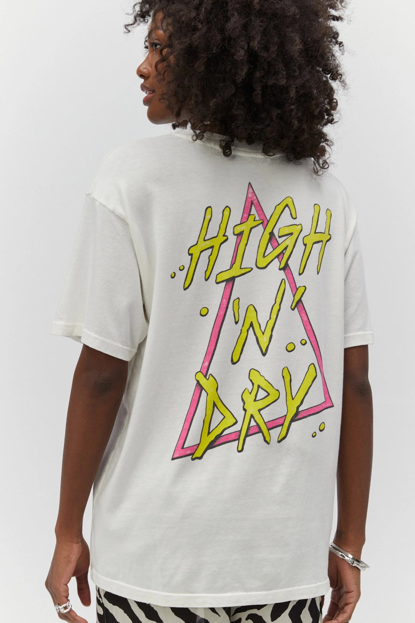 Def Leppard 'High N Dry' Tee