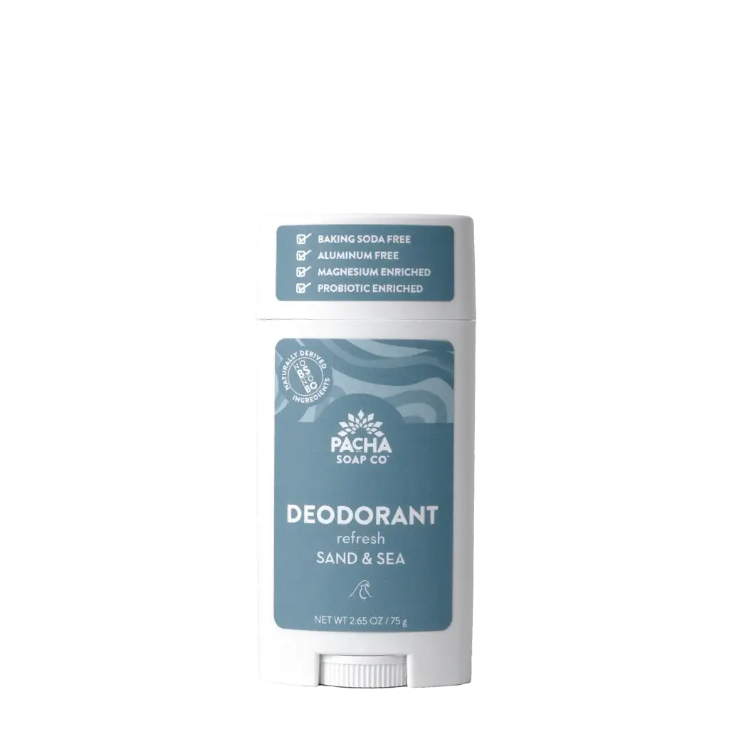 Pacha Soap Co. Natural Deodorant SAND & SEA