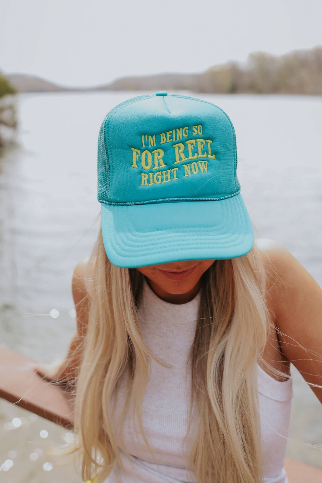 For Reel Trucker Hat