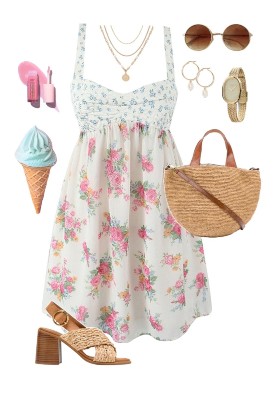 The Evelyn Rose Floral Dress