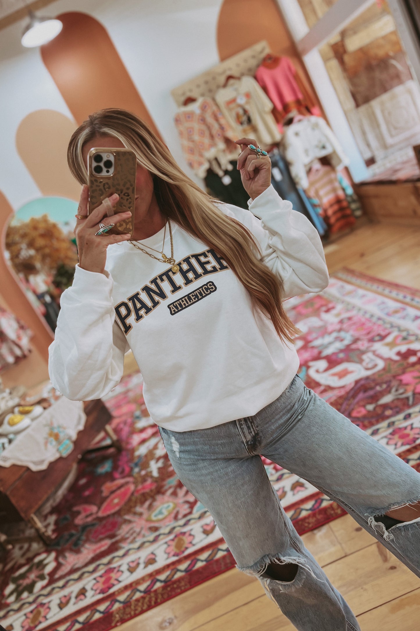 Hometown Panthers Crewneck
