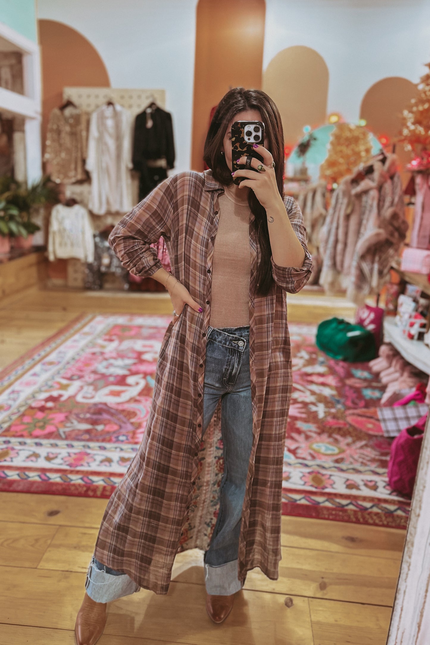Best of Both Worlds Duster Dress