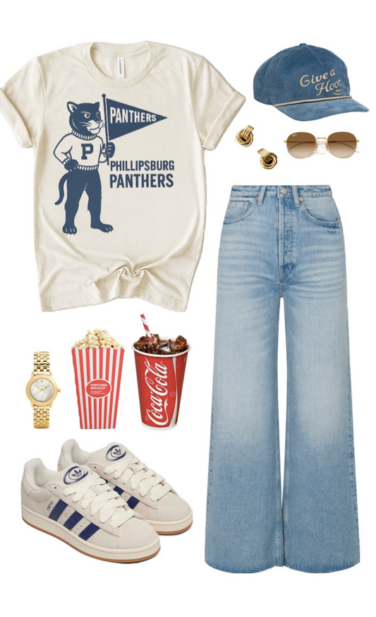 Phillipsburg Panthers Retro Tee