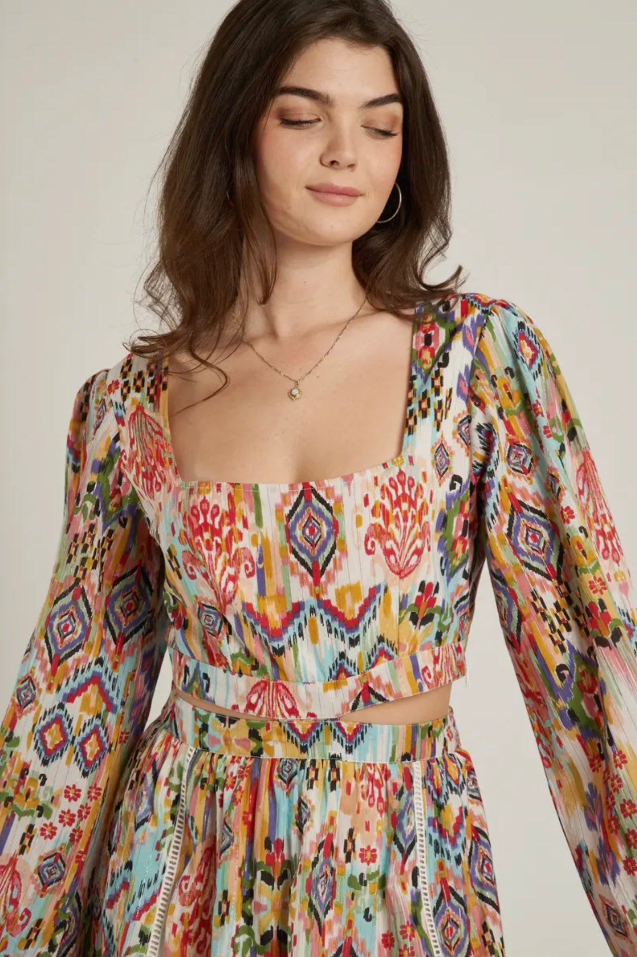 The Tulum Open Waist Maxi Dress