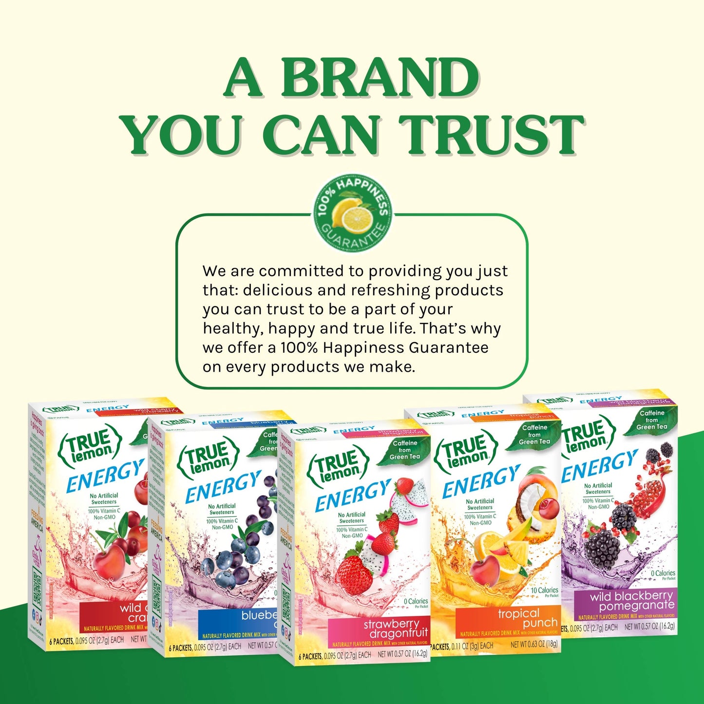 True Citrus - True Lemon Energy Tropical Punch