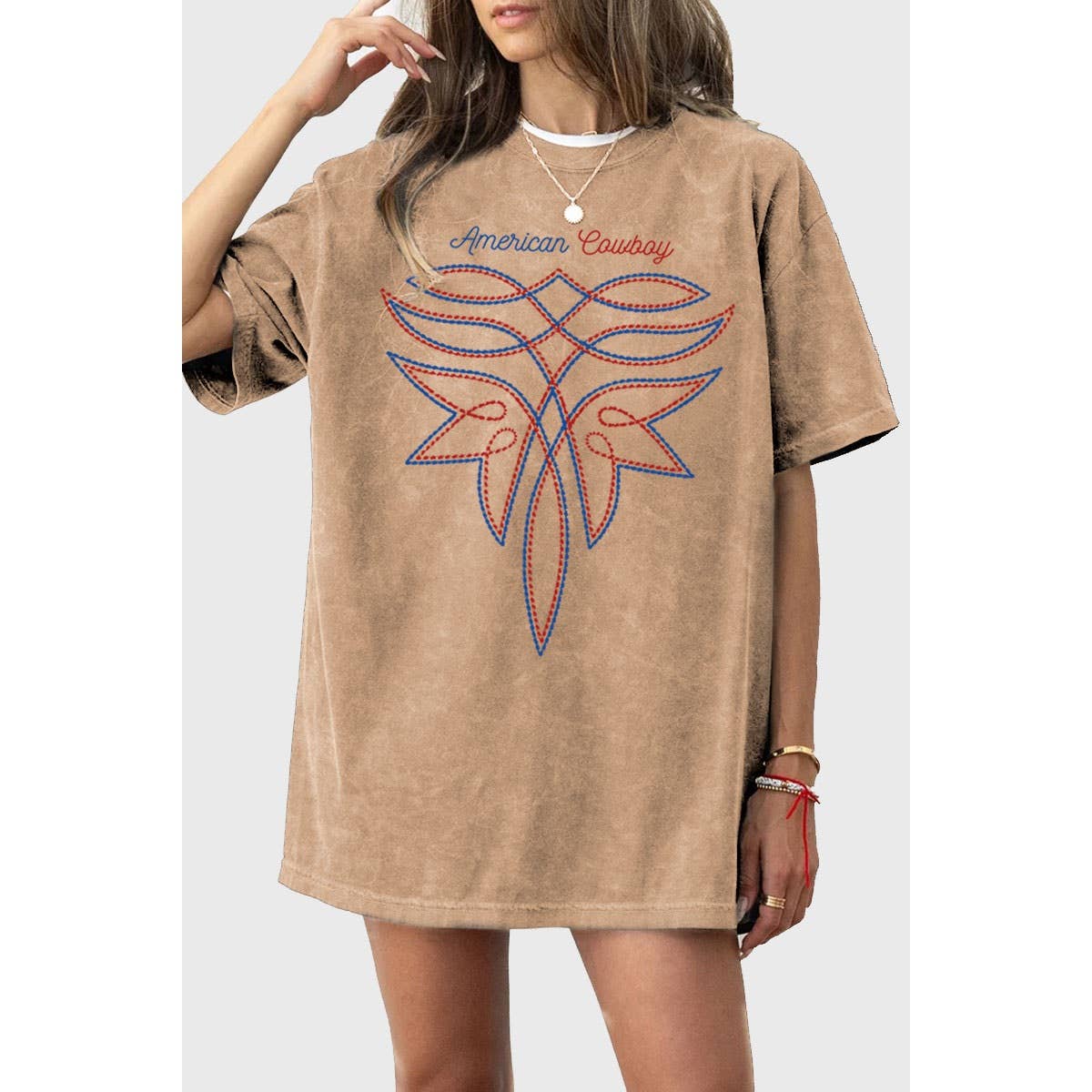 Boot Stitches Babe Tee