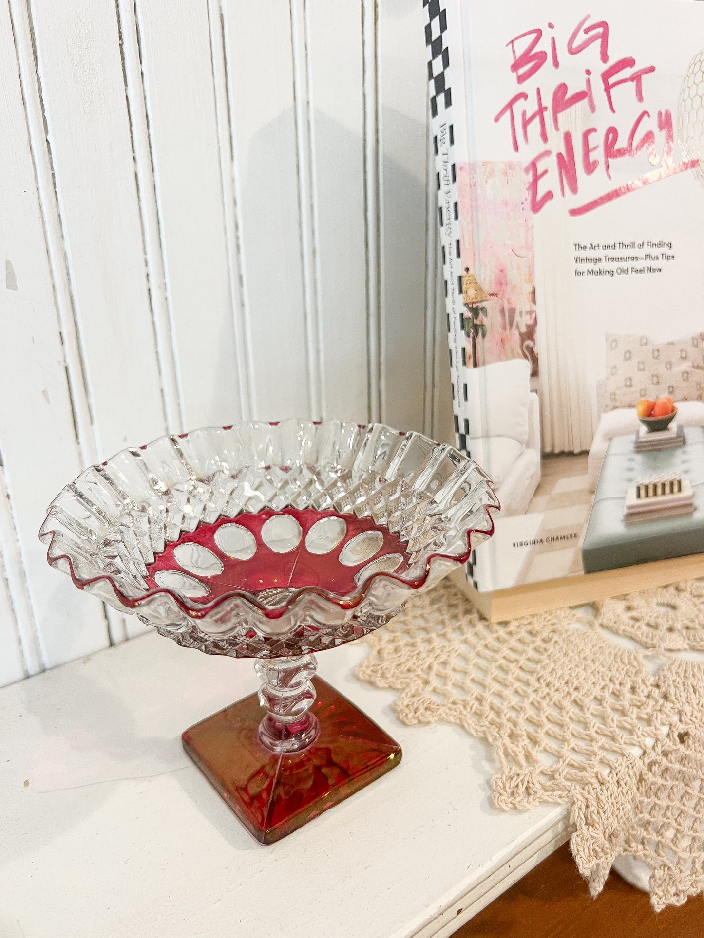 FOUND & Co. Cranberry Lace Compote
