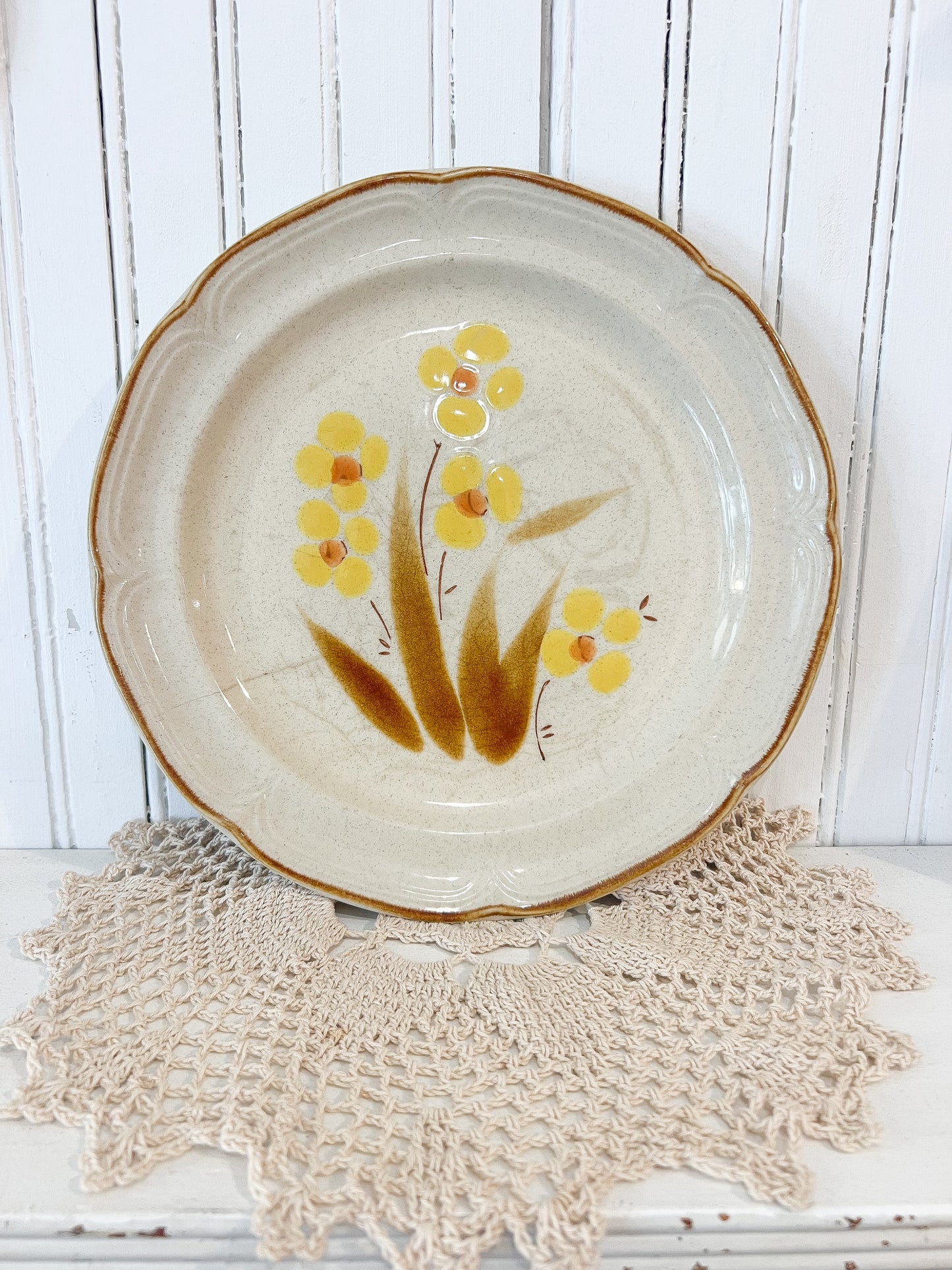 FOUND & Co. Golden Meadow Plate
