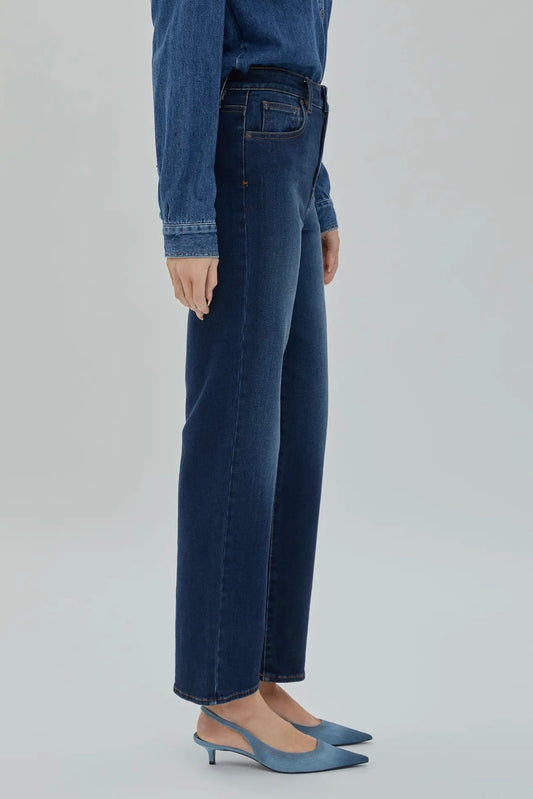 HIDDEN Tracey High Rise Straight Jeans
