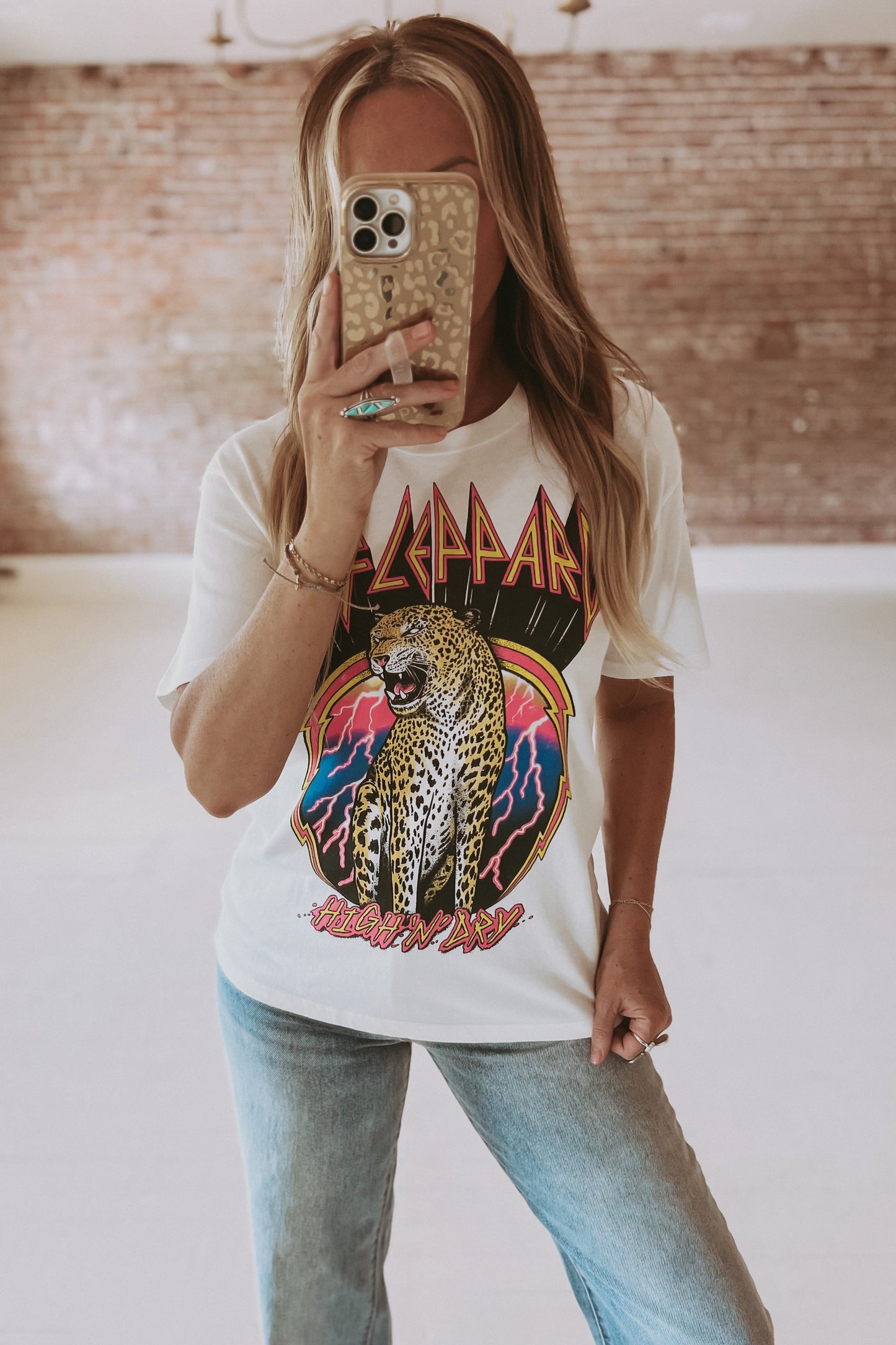 Def Leppard 'High N Dry' Tee